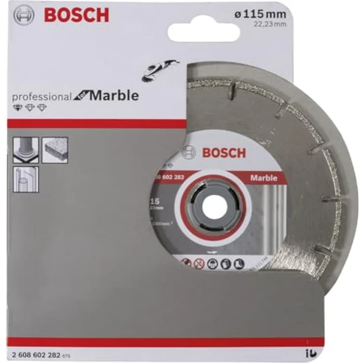 Bosch Professional Diamanttrennscheibe (für Marmor, Ø: 115 mm, Zubehör für Winkelschleifer) – Bild 2