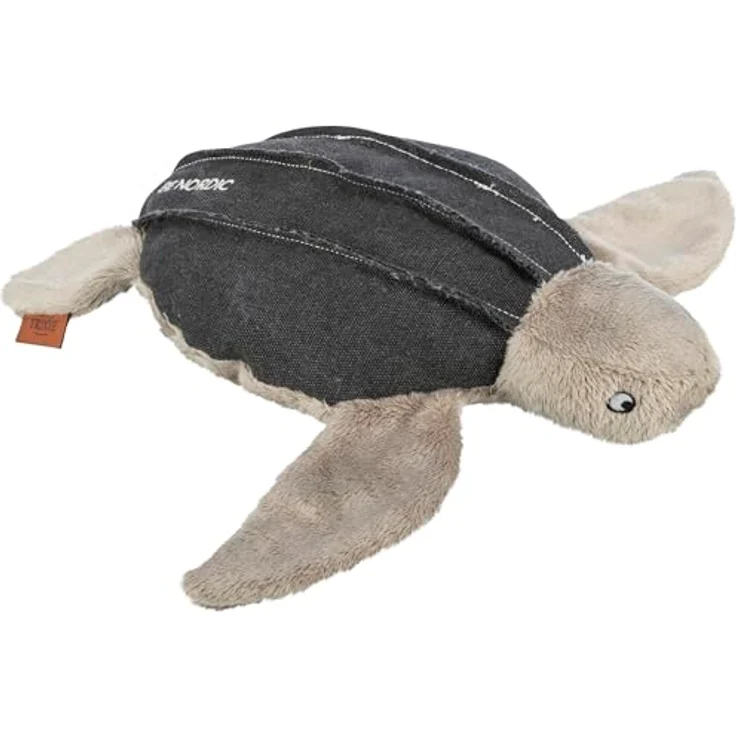 TRIXIE Be Nordic Plüschtiere für Hunde Schildkröte Hauke – maritimes Kuscheltier für Hunde zum Spielen und Kuscheln – robust & langlebig - 36062 – Bild 1