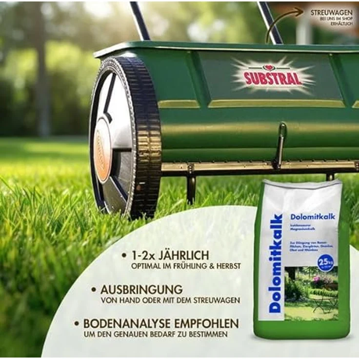 Hamann Mercatus Dolomitkalk Rasenkalk 50 kg – Bild 5