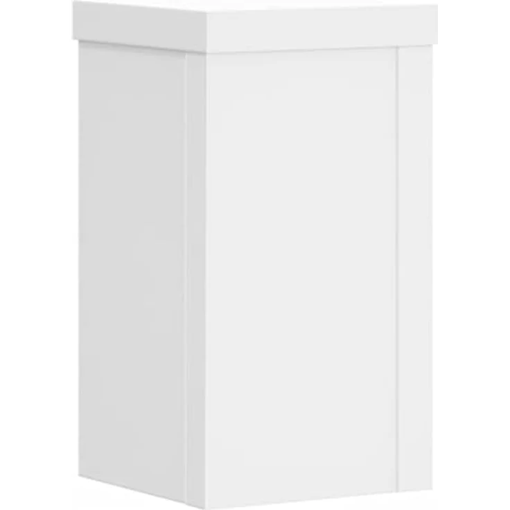 vidaXL Blumenständer Pflanzenständer 2 Stk. Weiß Holzwerkstoff 10x10x18 cm (2 St) – Bild 6