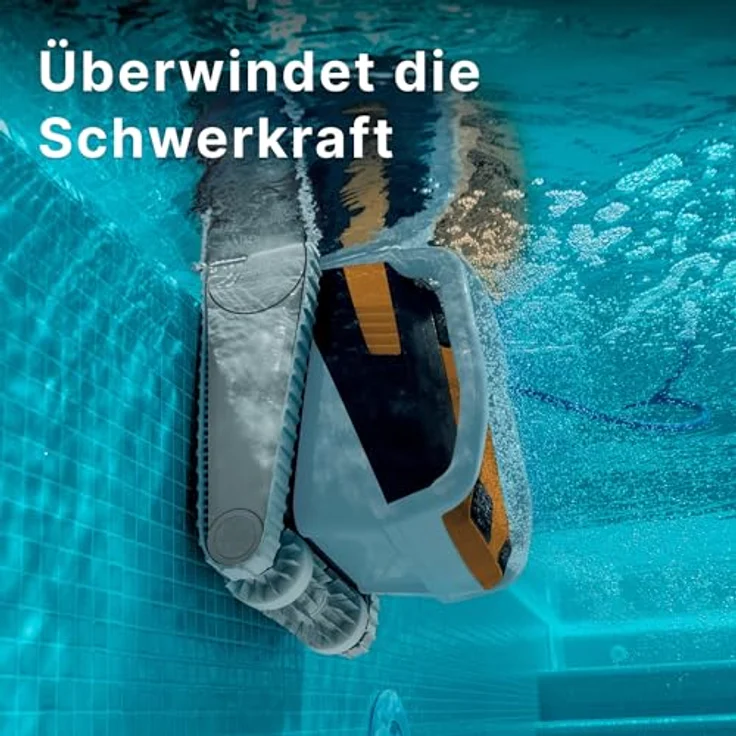 Dolphin E60i Poolroboter mit PVC Bürsten und App-Steuerung – Bild 3