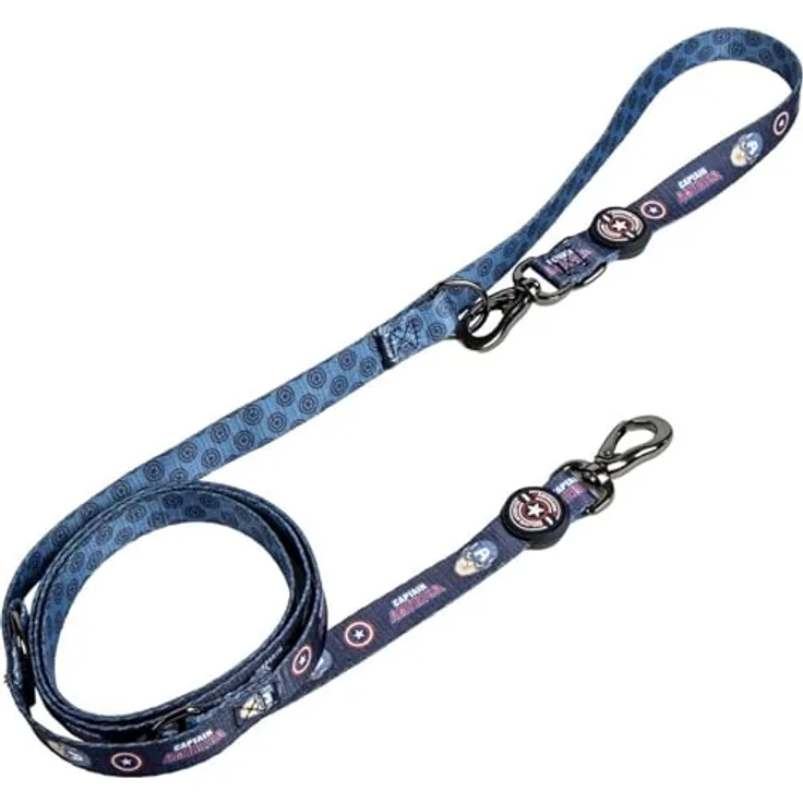 Cerda Marvel Premium Hundeleine M, Polyester, strapazierfähig und designstark für mittelgroße Hunde, 8 x 37 x 3 cm
