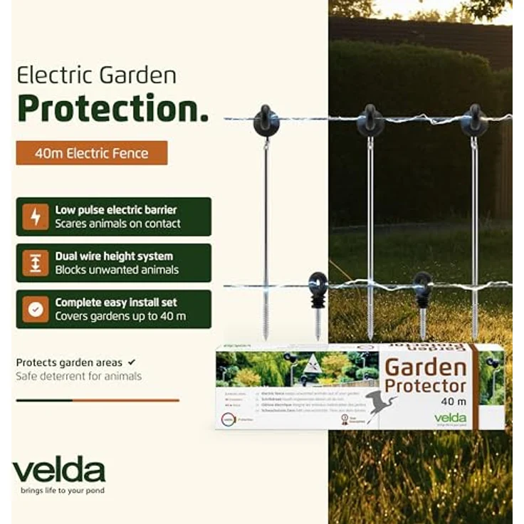 Velda Abschreckdraht Garden Protector – Bild 4