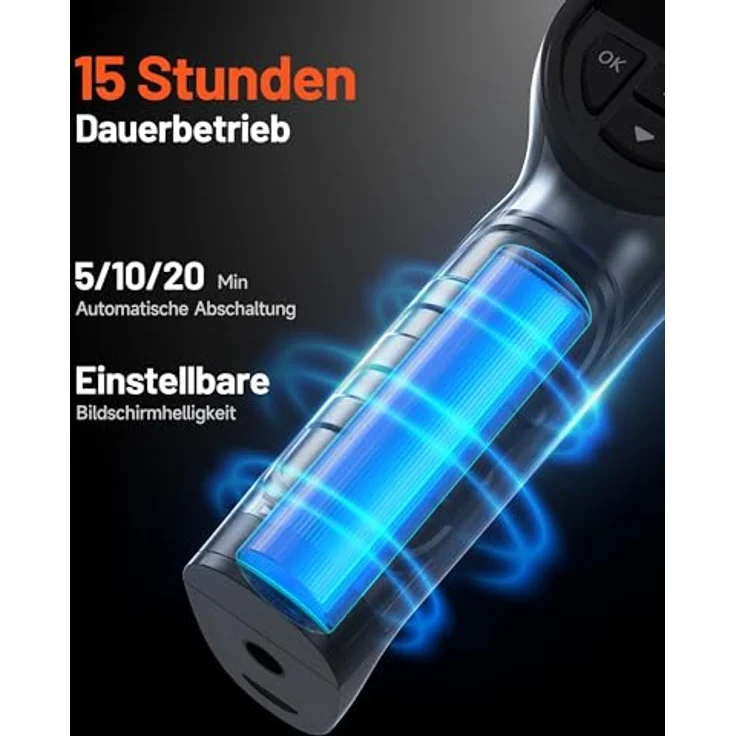 TOPDON Wärmebildkamera TC004 Mini, 240x240 IR-Auflösung, 15 Stunden Akkulaufzeit, -20°C bis 450°C, 25Hz, tragbar für Hauswartung und Leckageinspektion – Bild 5