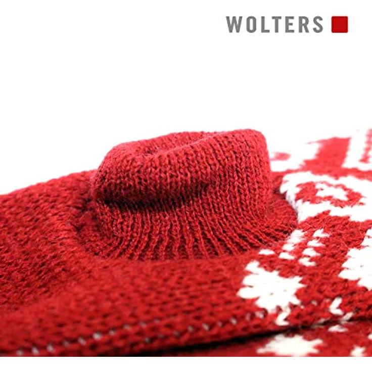 Wolters Norweger Pullover 40cm rot/weiss – Bild 3