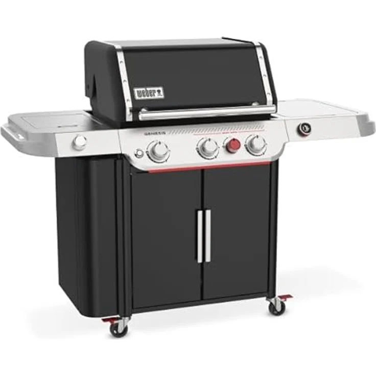 Weber Genesis EPX-335W GBS Smart Gasgrill, Schwarz, mit drei leistungsstarken Gasbrennern und GBS-Grillrost – Bild 1