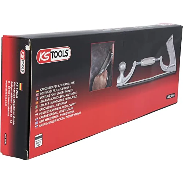KS TOOLS Karosseriefeile, komplett mit Blatt – Bild 10