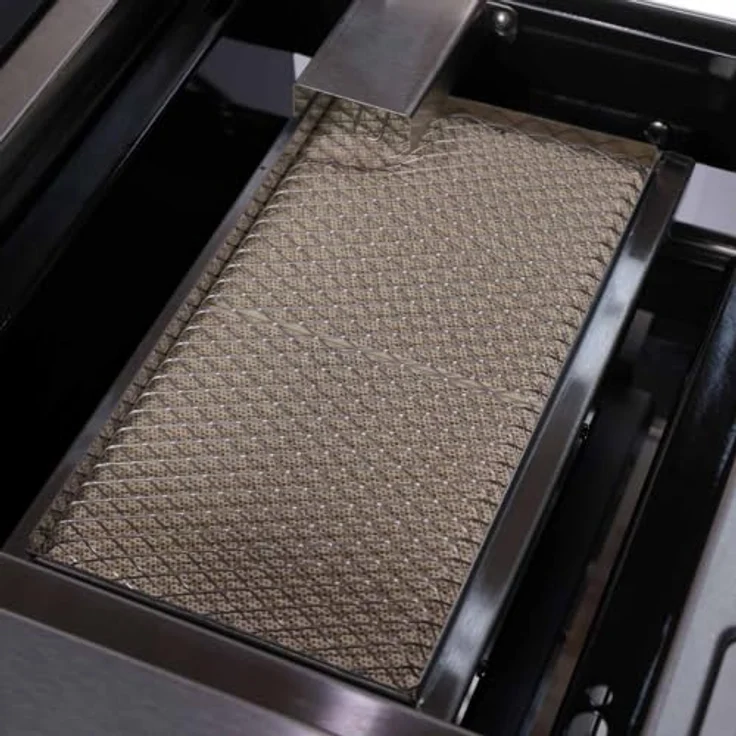 SANTOS S-518 Pro Edelstahl Gasgrill mit 5 Hauptbrennern, Backburner, 800°C Steakzone und beleuchteten Drehreglern – Bild 7