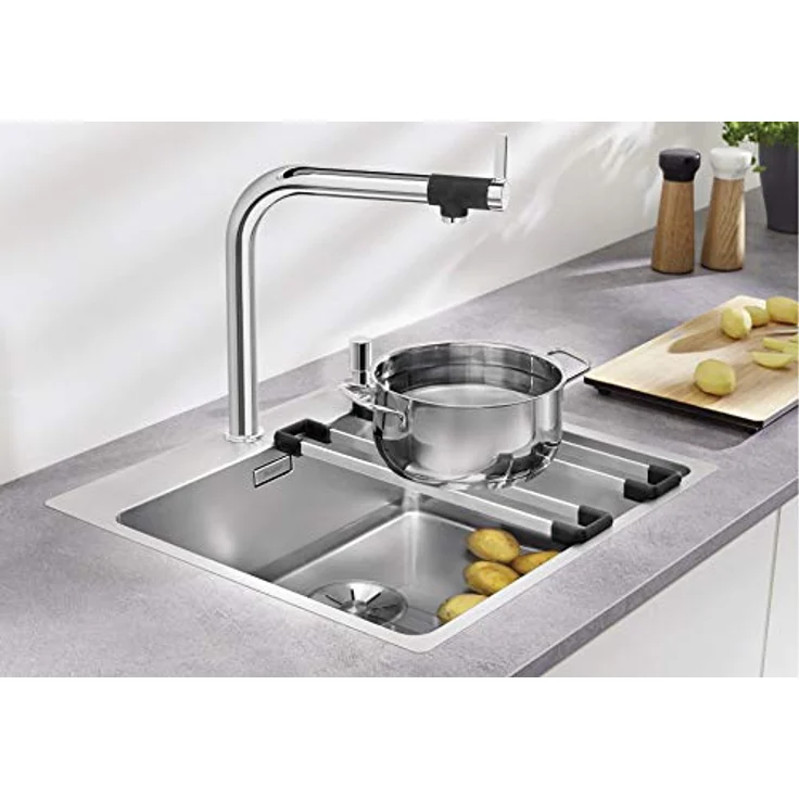BLANCO Top-Schienen aus Edelstahl, 235906, 416 mm – Bild 2