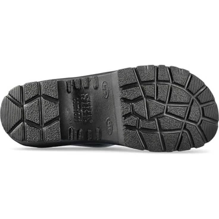 Sika Sicherheitsschuh Comfort, offener Clog mit Stahlkappe, rutschfester Polyurethan-Sohle, wasserabweisendem PVC und atmungsaktiver Permair-Lederoberfläche, schwarz, Größe 40 – Bild 4