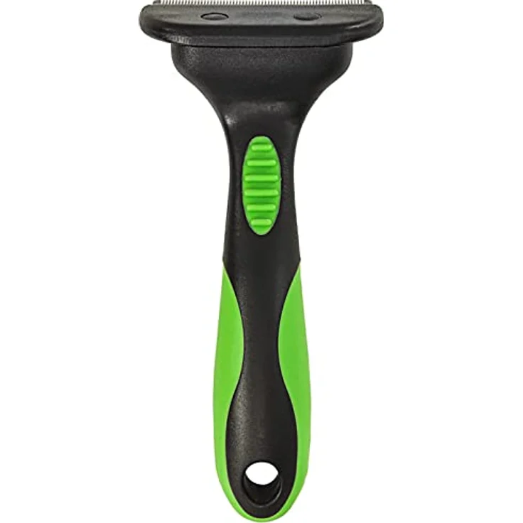 Dehner Hunde- und Katzenfellpflege, Carding-Striegel "M", zum Entfilzen und Ausdünnen, Kunststoff – Bild 2