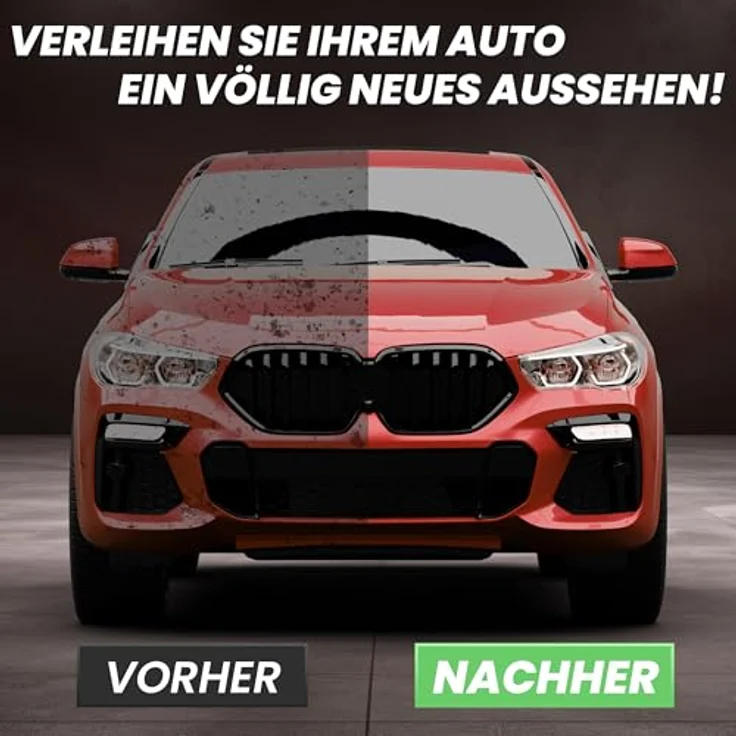 Duke-Handel Exzenter-Poliermaschine 810 W, 15mm Hub, 4800 max. U-min, ohne Akku und Ladegerät, Poliermaschine für Rechts- und Linkshänder, 6m Kabel, 7-stufige Geschwindigkeitsregelung – Bild 4