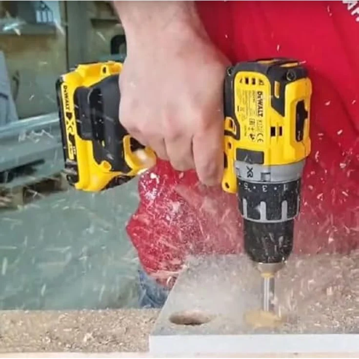 DeWALT DCD791N Akku-Bohrschrauber, 18 V, 70 Nm, kompakt mit 15-stufigem Drehmoment und LED-Beleuchtung – Bild 3