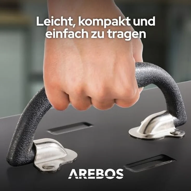 Canbolat Vertriebs Gmbh - AREBOS Werkzeugkoffer mit 3 Schubfächer schwarz - Werkzeugkasten Werkzeugbox Werkzeugkiste - schwarz – Bild 7