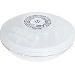 Bestway Batteriebetriebene Schwimmende Pool-Lampe, Ø 14 cm, Integrierte LED mit Farbwechsler und 7 Leuchtprogrammen, Wasserdicht IP67