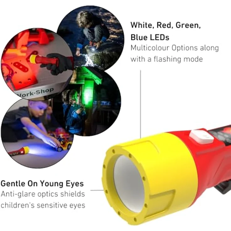 Ledlenser Kidbeam4, Taschenlampe für Kinder mit integriertem Clip, 4 Farben, automatische Abschaltfunktion – Bild 2