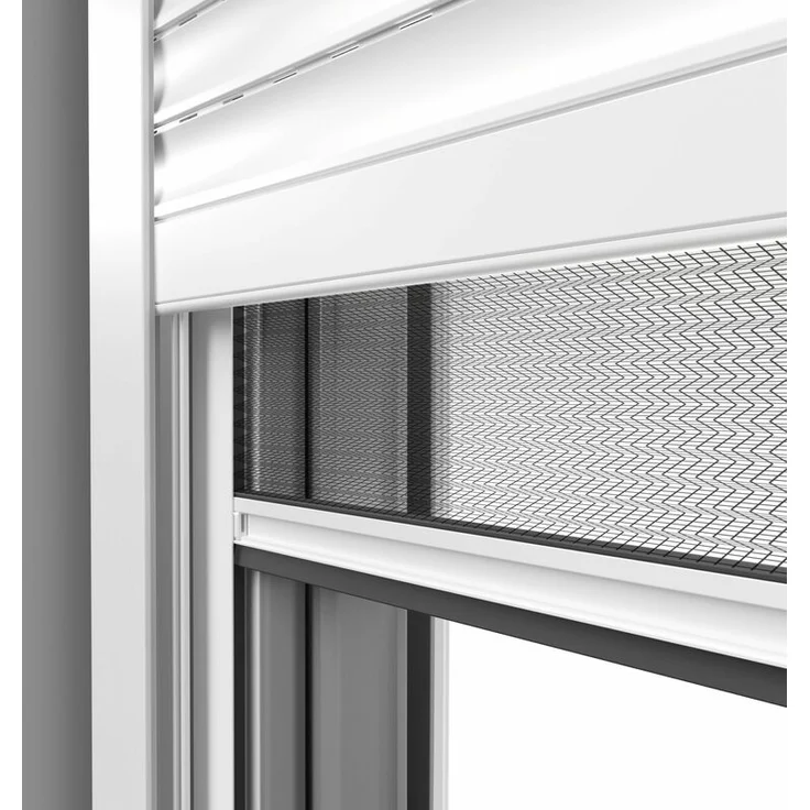 Windhager Expert Plissee Fenster Ultra Flat, 100x120, weiß – Bild 4