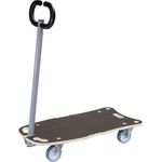 Transporthilfe MM 1187, 80 x 40 x 14,5 cm, softe Rollen Ø 100 mm, Rollenlager, Multiplex FSC®, Tragkraft 300 kg