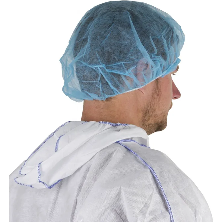 Kerbl Einmalhaube, blau 100 Stück