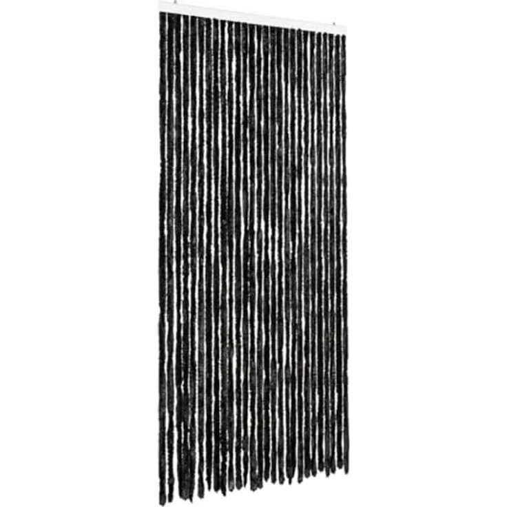 vidaXL Insektenschutz-Vorhang Anthrazit 120x220 cm Chenille – Bild 2