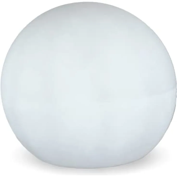 newgarden BULY Kugelleuchte, wetterfest mit Dämmerungssensor, Farbwechsel, 40 cm, spanisches Design mit Haltekopf
