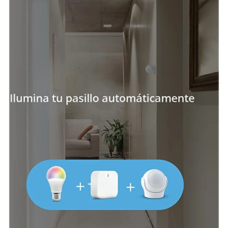 Metronic 495725 Zigbee Bewegungsmelder, weiß, mit 7 Metern Erfassungsbereich und 150° Blickwinkel, kompatibel mit Tuya – Bild 3