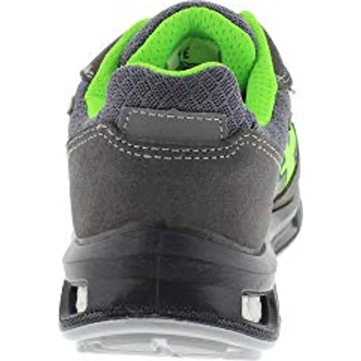 "U-Power POINT ESD S1P SRC Arbeitsschuh - Sicherheitshalbschuh aus Veloursleder, atmungsaktiv, gelochte Aluminiumkappe, durchtrittsichere Zwischensohle, rutschhemmende PU/PU Sohle mit Infinergy® Einsatz, blau" – Bild 5