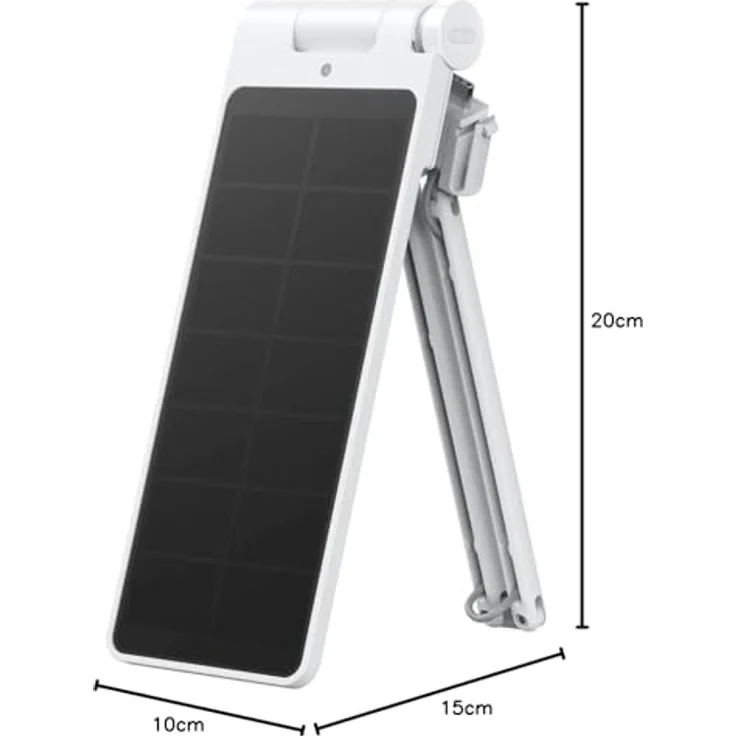 SwitchBot Solar Panel 3, Solarpanel für Curtain 3rd Gen U Rail mit intelligenter Ladetechnologie, weiss – Bild 7