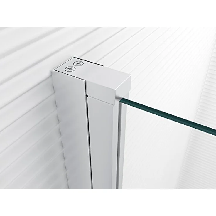 Glaszentrum Hagen Dusch-Pendeltür - 120x195cm Nischentür Pendeltür - 6mm - ESG Glas - in Klar – Bild 5