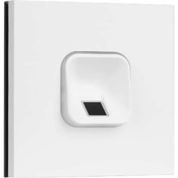 EKEY 204704 sLine Fingerprintset (Fingerprint Weiß, Siedle Vario Sprechanlagenmodul Weiß, Controller), Biometrische Zutrittslösung für Türsprechanlage Siedle, 0,4 W, 12-24 V, Weißer Fingerprint