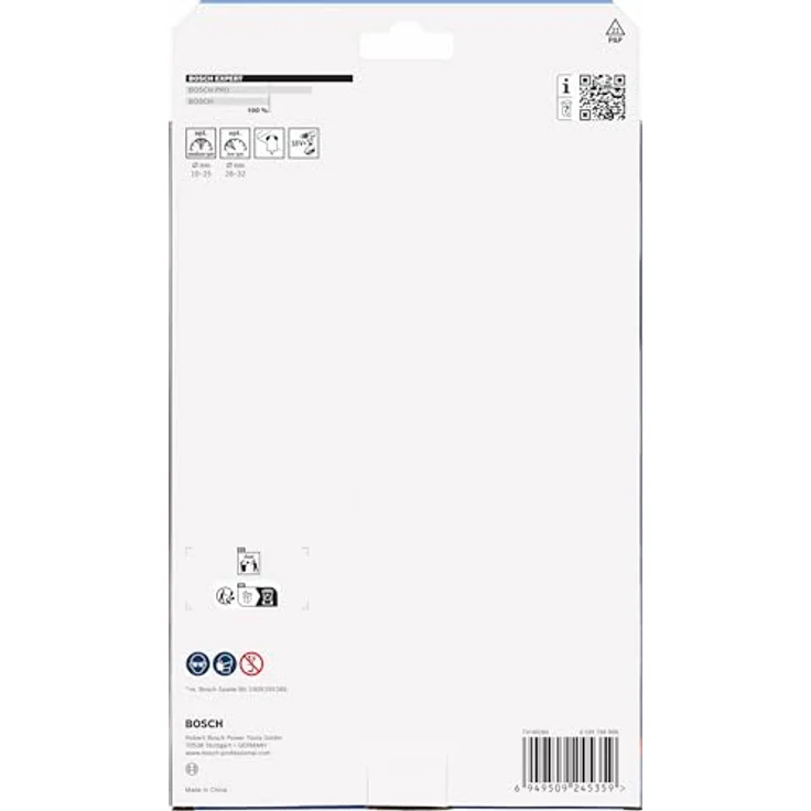 BOSCH EXPERT Self Cut Speed Flachfräsbohrer-Set 10-32 mm, 13-tlg. mit automatischem Vorschub für schnelles Bohren in Holz – Bild 4