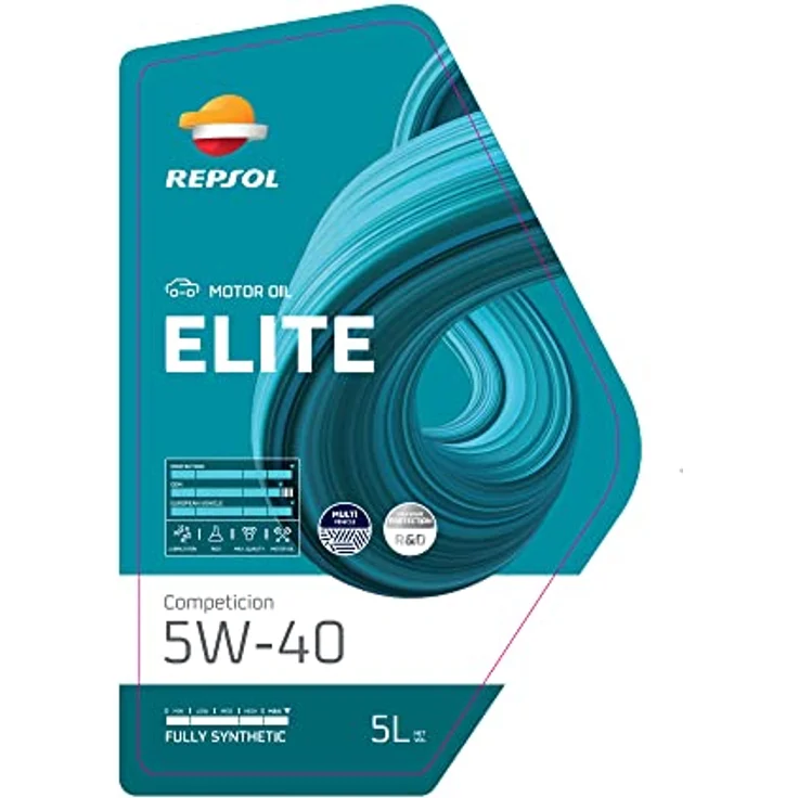 Repsol Motoröl für Autos, Elite Competicion 5W40, 5L – Bild 2