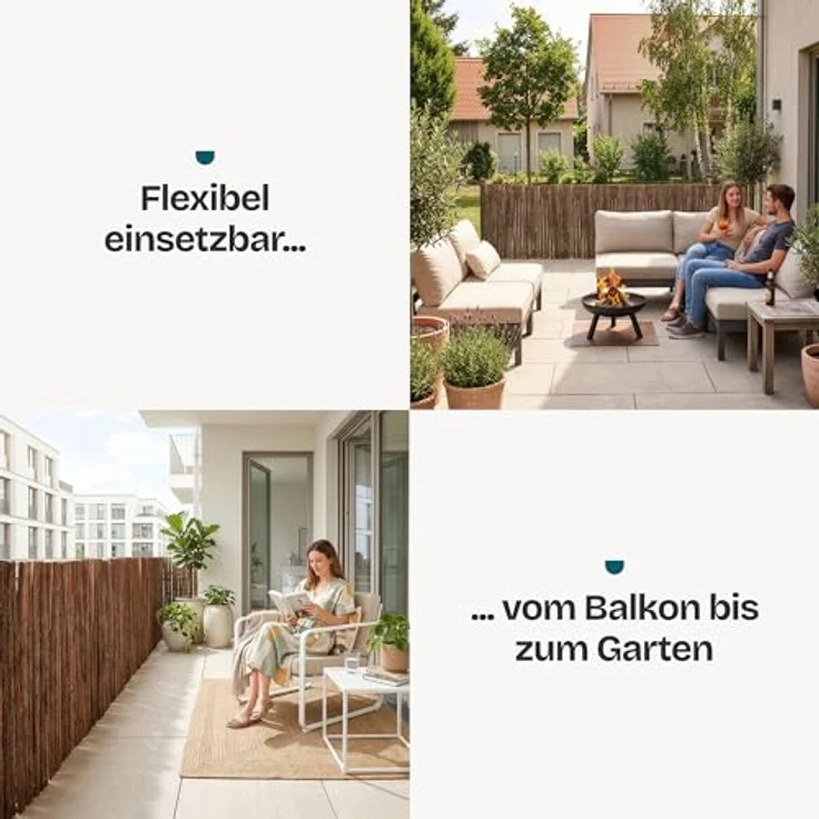 Rindenmatte Zamora 90x300 cm [casa. pro] – Bild 7