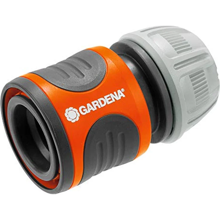 GARDENA Premium Wasserstop 19 mm (3-4 Zoll): Aquastop, schneller Gerätewechsel, Knickschutz, hohe Schlauchhaltekraft, frostsicher, verpackt (18254-20) Bewässerungszubehör  – Bild 2