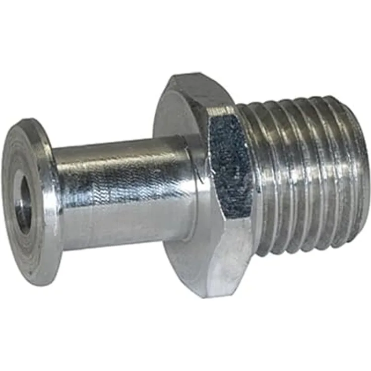 RIEGLER 108509-313.014 Anschlussnippel für Balgsauger, rund für 1,5 und 2,5 Falten Typ FGA, Ø32-52 mm, 1 Stück