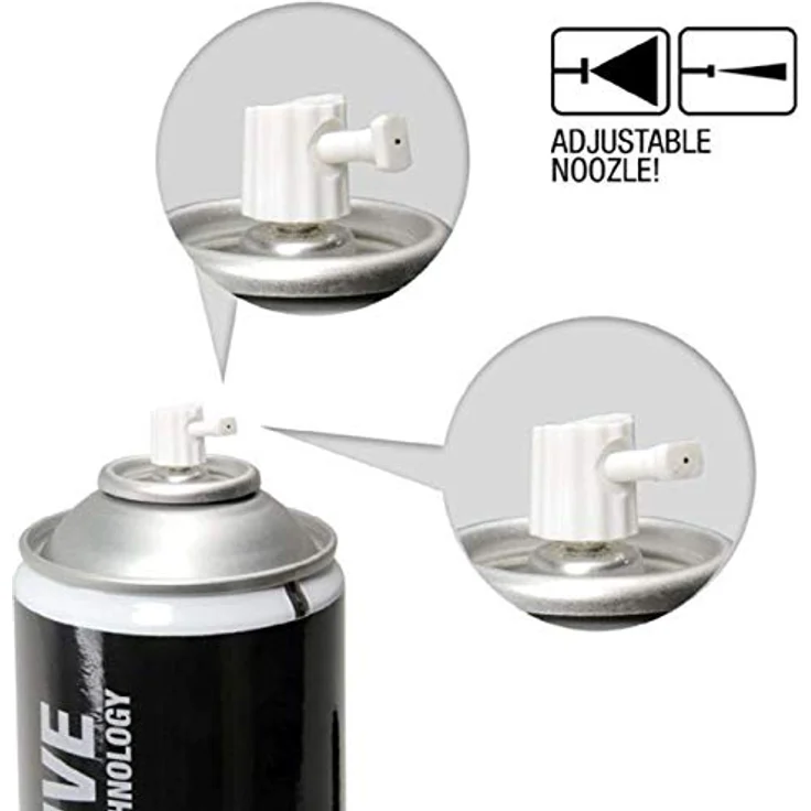 Adam Hall Sprühkleber 500ml 01360, vielseitiger Spraykleber für starke Verklebungen, temperaturbeständig von -20 °C bis +60 °C – Bild 3