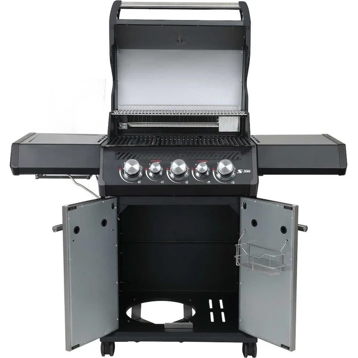 Proregal Gasgrill Gasgrill S-318 Blackline mit 3 Hauptbrenner + 3-teiliges Zubehörpaket – Bild 4