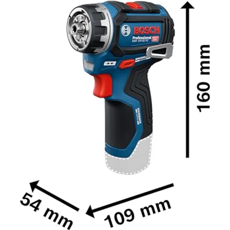 Bosch Professional GSR 12V-32 FC, Akku-Schrauber mit FlexiClick System und Advanced KickBack Control – Bild 6