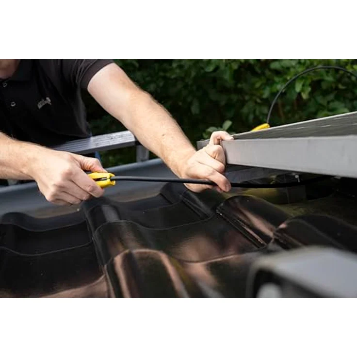 WEICON Abisolierzange Entmantelungszange, Mini-Solar 10/16 mm², glasfaserverstärkt – Bild 4