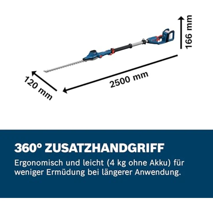 Bosch Akku-Heckenschere GHE 18V-50 TP - 06008D5000 – Bild 7