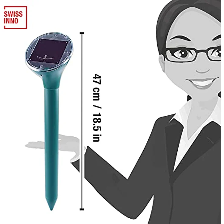 Swissinno Solar-Maulwurf-Vertreiber – Bild 3