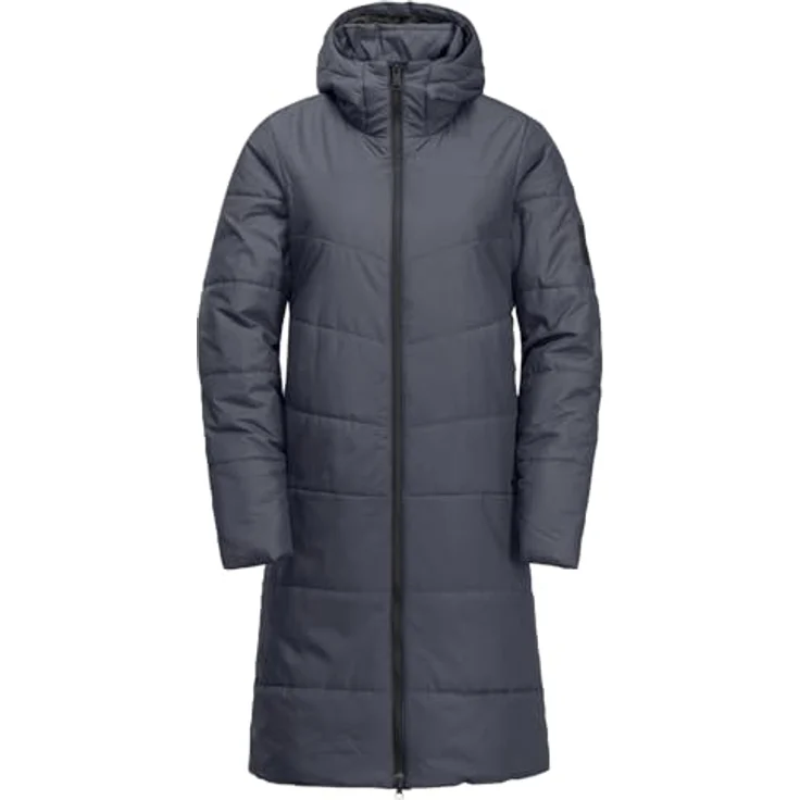Jack Wolfskin Deutzer Coat W (M), Wintermantel für Damen mit Primaloft® Füllung, winddicht und atmungsaktiv, blau, M – Bild 6