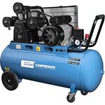 Güde 3-Zylinder Druckluft Kompressor, Druckluftkompressor, Luftkompressor, 551-10-100, 100 l Kessel, 10 Bar, 230 V, 2,2 kW