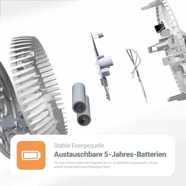 Fire Angel Hitzemelder mit austauschbaren 5-Jahres-Batterien, FA6215-INT (HT-630 Ersatz, neue Generation) – Bild 5