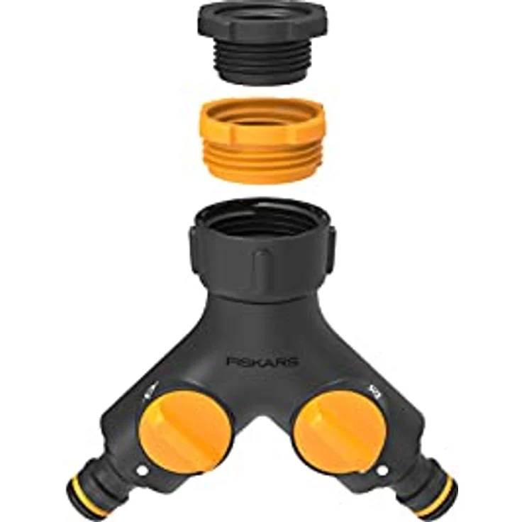 Conector de grifo doble salida - todos los tamaños Bewässerungszubehör – Bild 5