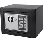 Pavo Tresor Electronic Mini, Tresor schwarz 23,0 x 17,0 x 17,0 cm mit Kombinationsschloss