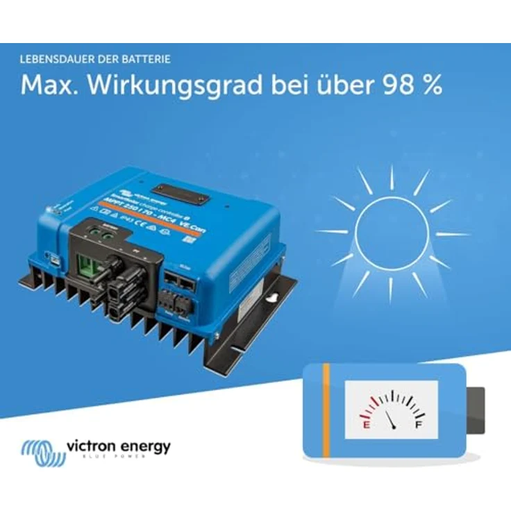 Victron Energy SmartSolar MPPT 250/70, Solar-Laderegler mit Bluetooth und MPPT-Technologie zur effizienten Batterieladung – Bild 5