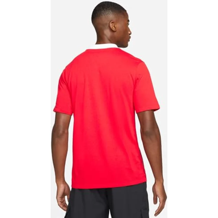 Nike Poloshirt Polo Club TEAM 20, rot/weiß, mit Dri-FIT-Technologie – Bild 9