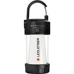 Ledlenser ML4 Warm Light LED Laterne, aufladbar 14500 Akku, 300 Lumen, blendfrei (patentiert), bis 40h Laufzeit, Rotlicht, 1xAA Batteriebetrieb möglich, Karabiner, Outdoor, Camping