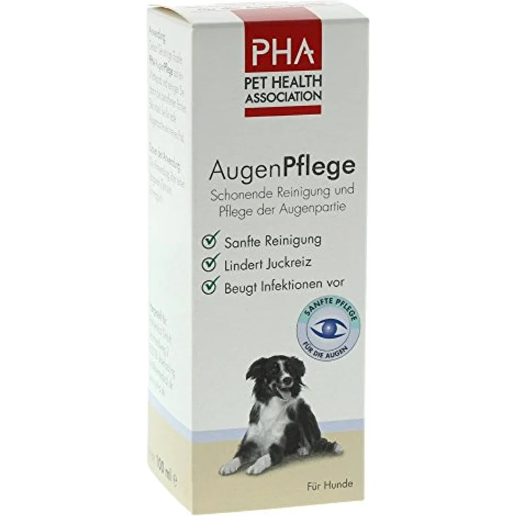 PHA Hund, Reinigung und Pflege der Augenpartie, Tropfen, AugenPflege, 100 ml – Bild 5